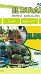 Mobile Screenshot of campingeldurazno.com.ar